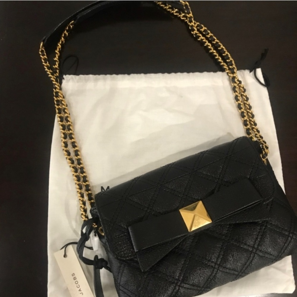 Marc Jacob quilted leather shoulder bag